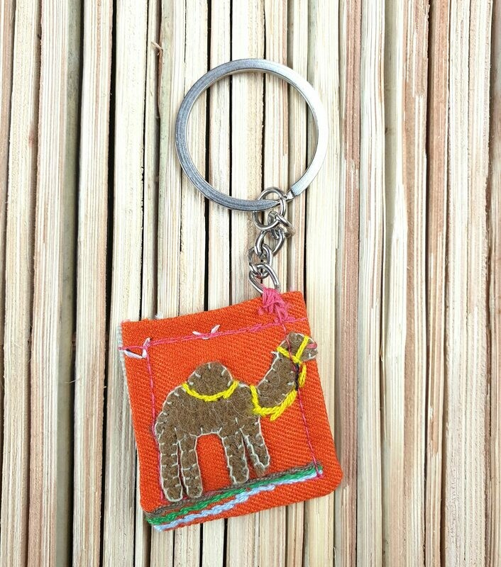 Square Keychain