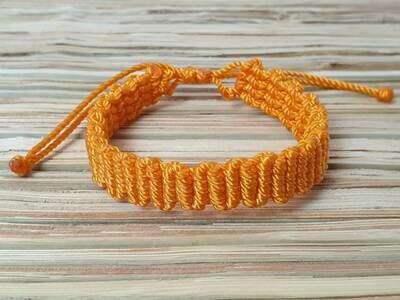 Diagonal Weave Bracelet