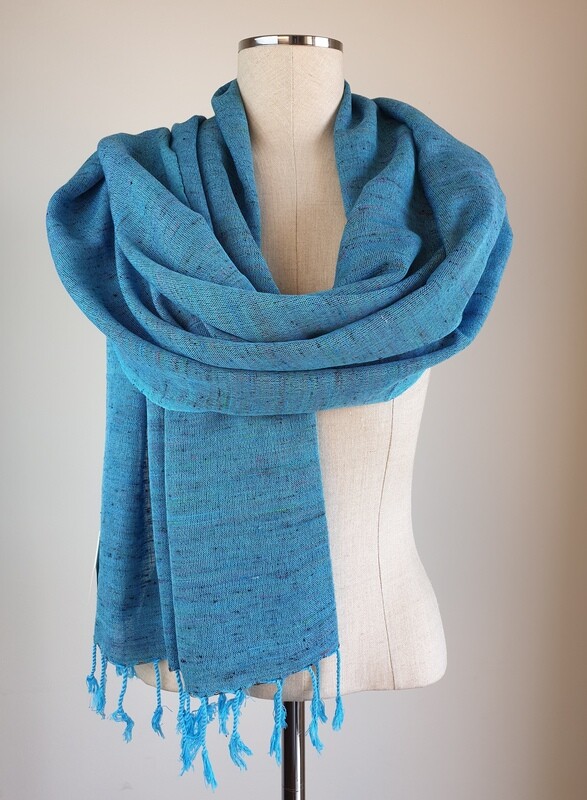 Turquoise &quot;Fantasia&quot; Shawl