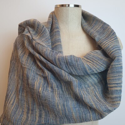 Linen Shawl: Mixed Jeans
