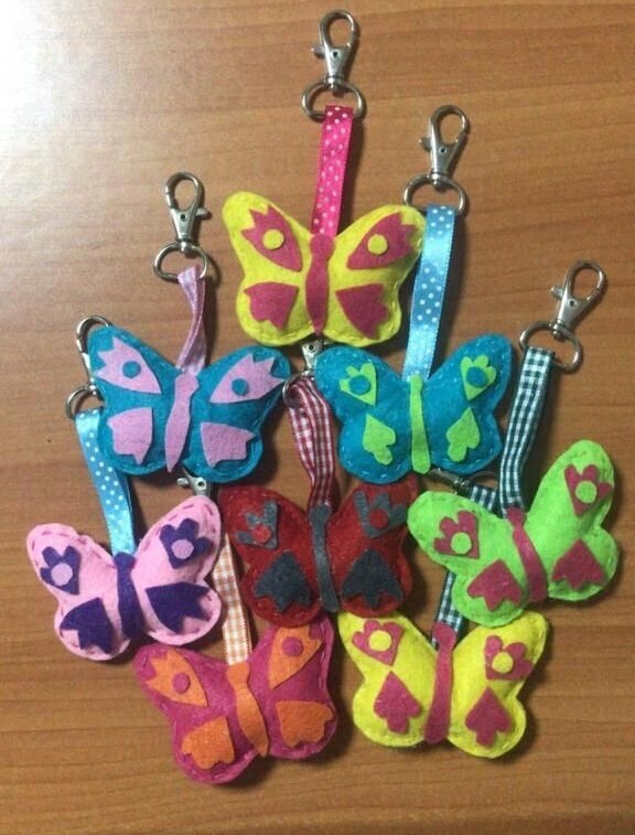 Butterfly Keychain