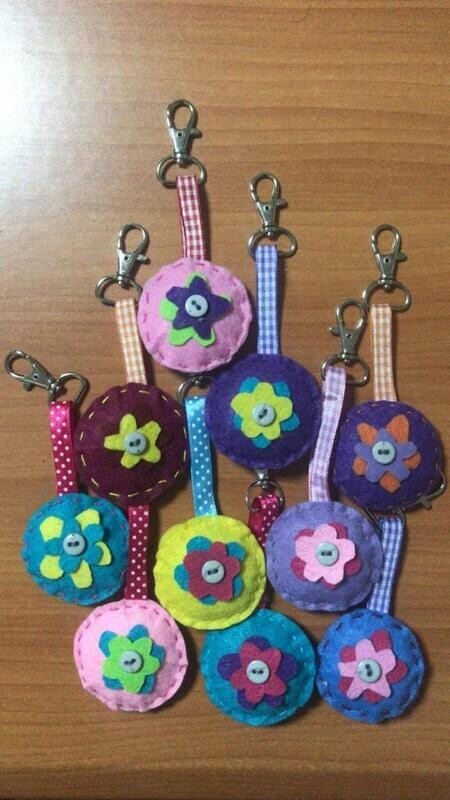 Flower Keychain