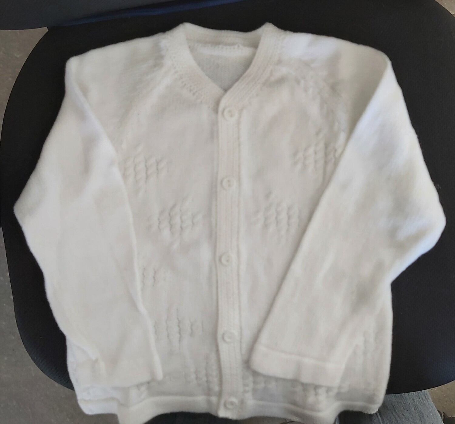 White Cotton jacket, size 3yrs