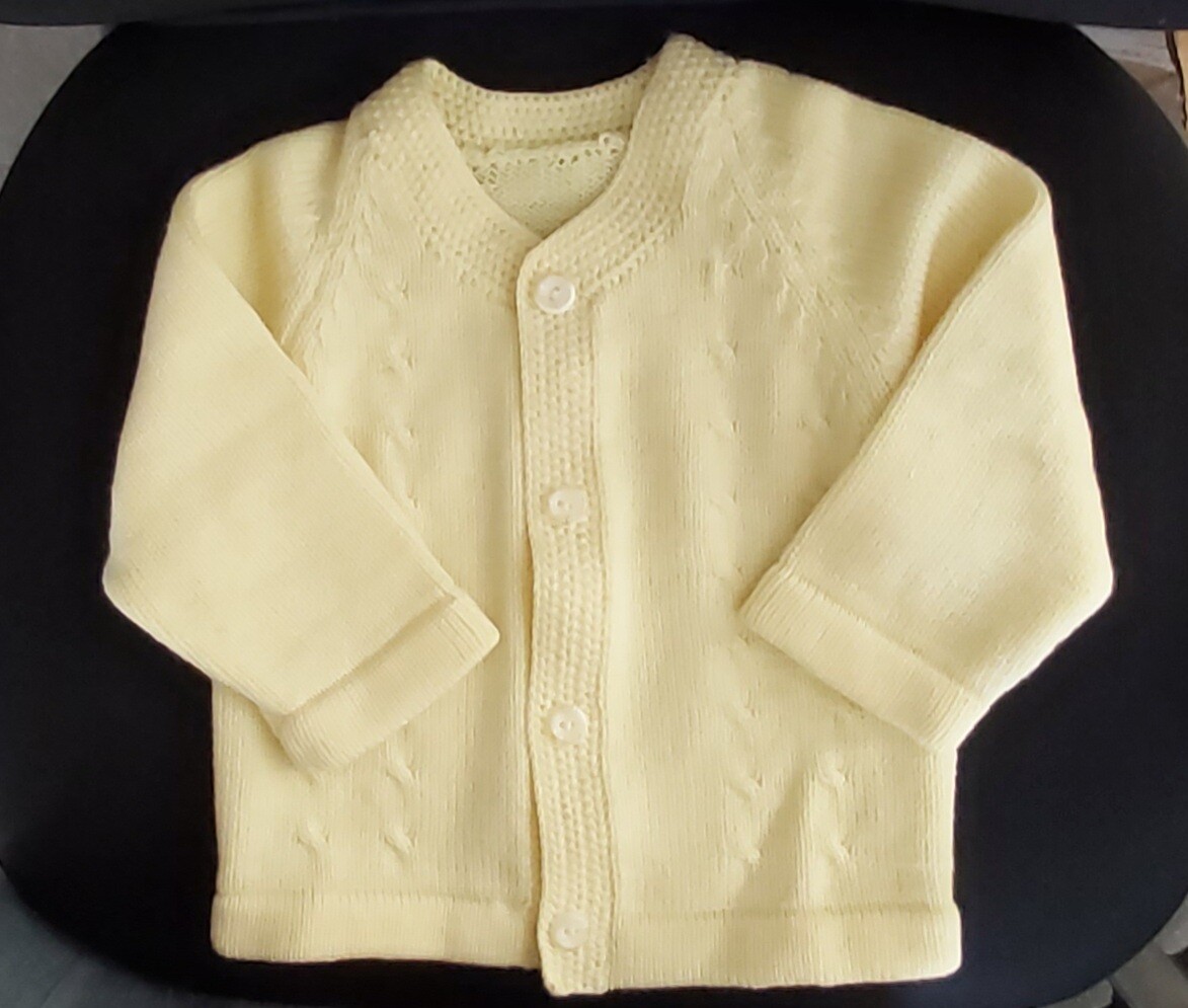 Yellow jacket, size 1 yrs