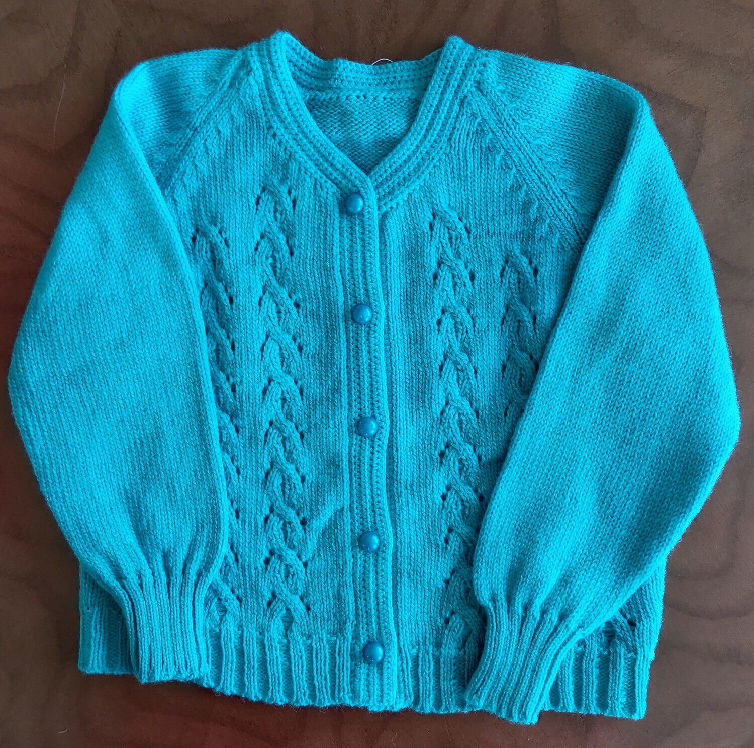 Turquoise jacket, size (2.5-3yrs)