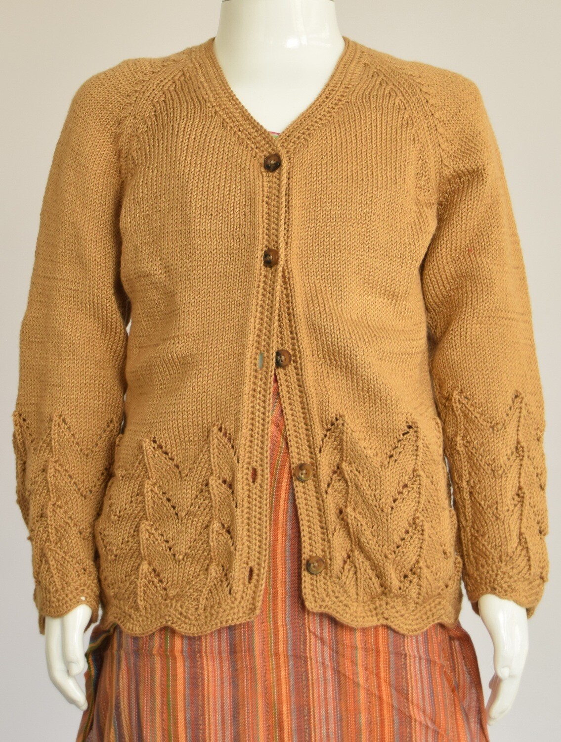 Hana: Copper Coloured  Cotton jacket, size 6yrs