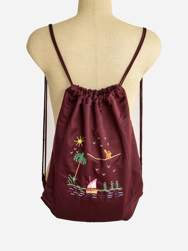 Backpack Dark Violet: Fluka on the Nile xx