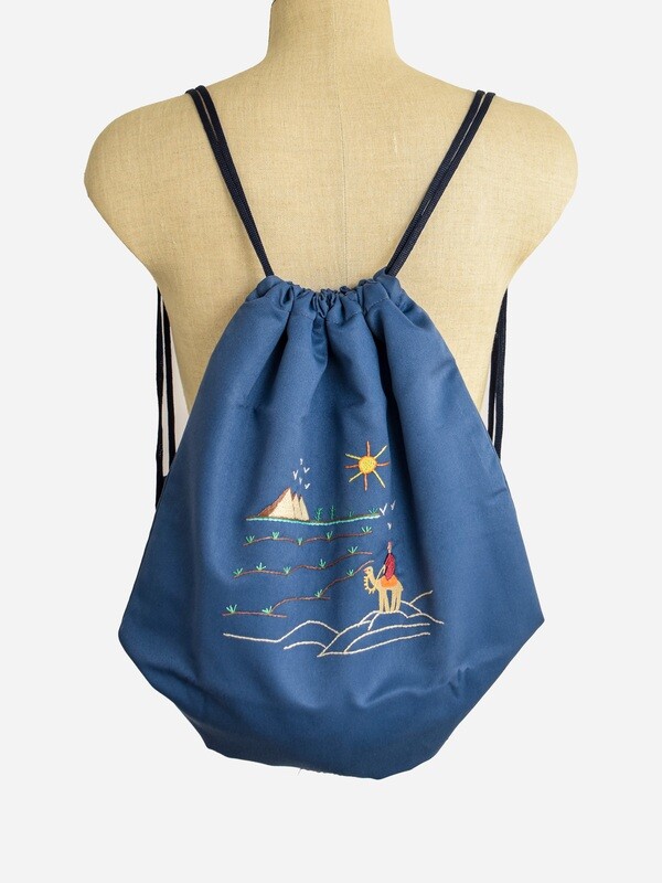 Backpack Blue: Traveling to the Pyramids