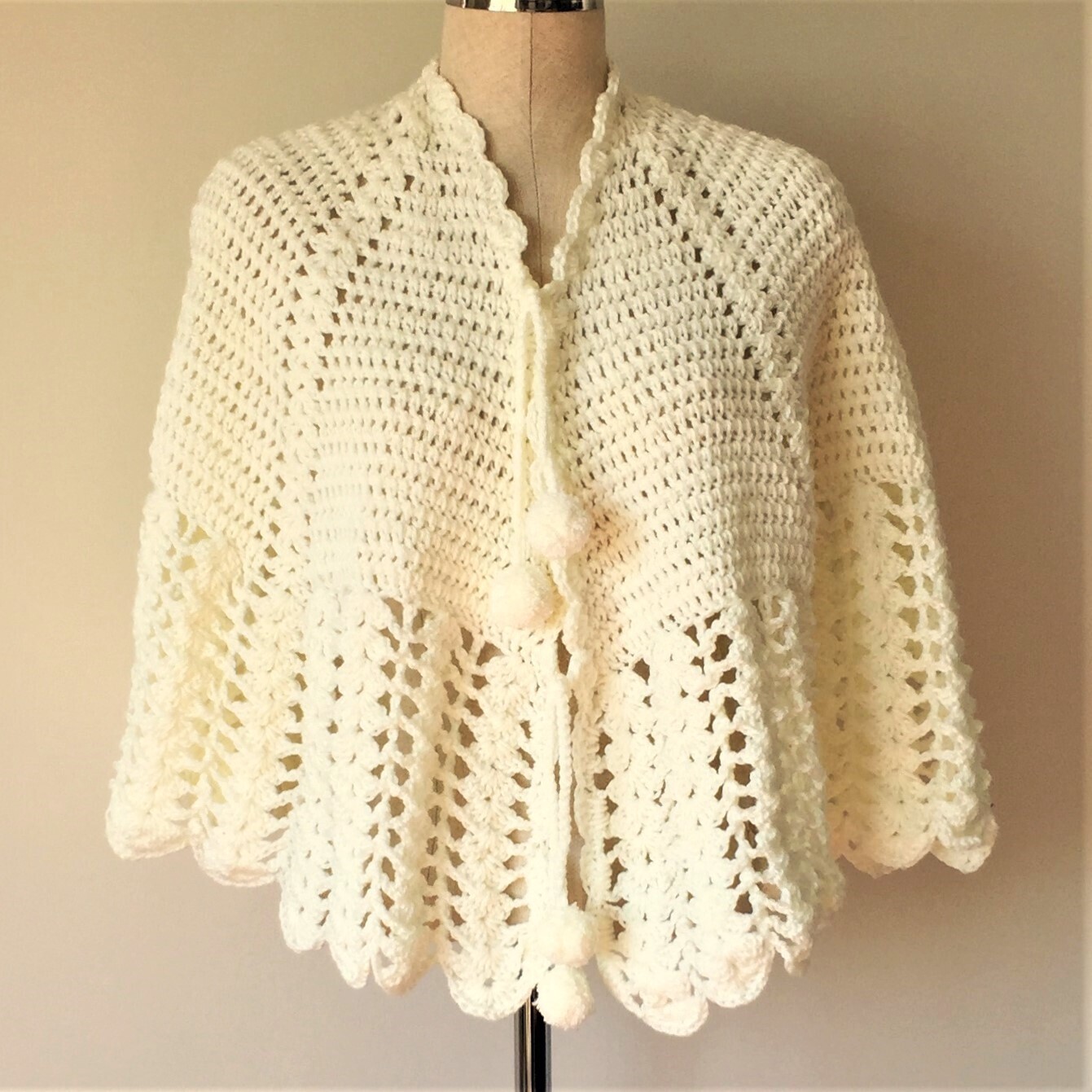 Bed jacket; light yellow