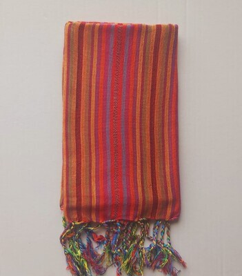 Red & Yellow & Orange Small Scarf