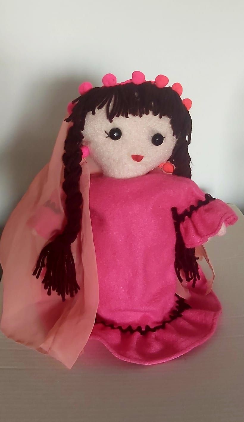 Hand Puppet: Fellaha (peasant girl)