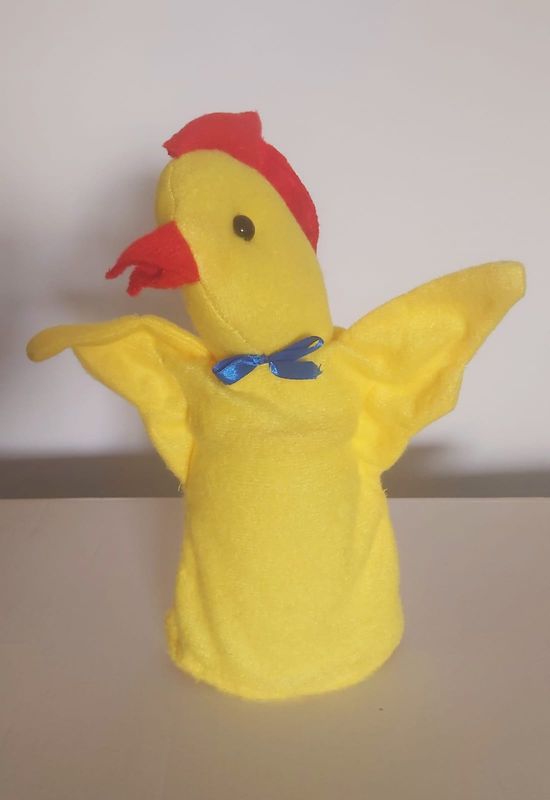 Hand Puppet: Yellow Chicken