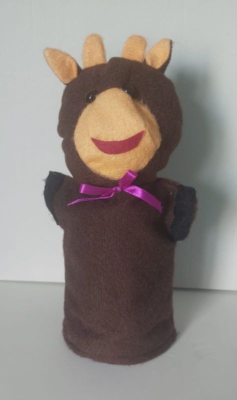 Hand puppet: Brown Monkey
