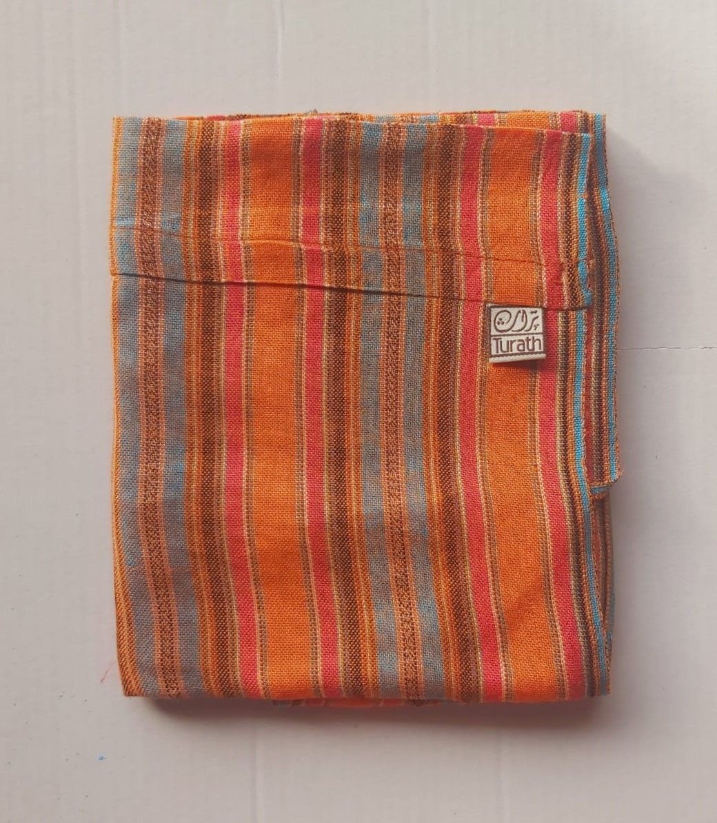 Orange &amp; Turquoise Infinty Scarf