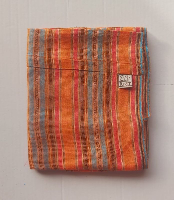 Orange &amp; Turquoise Infinty Scarf