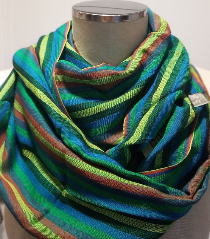 Green Infinity Scarf