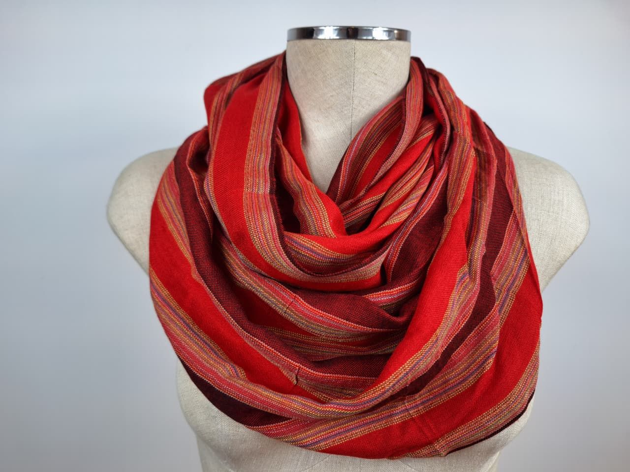 Red Infinity Scarf