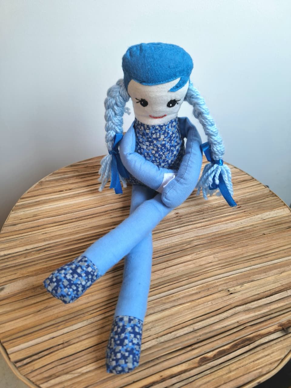 Doll Toy Blue