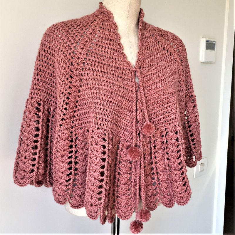 Bed Jacket, old pink