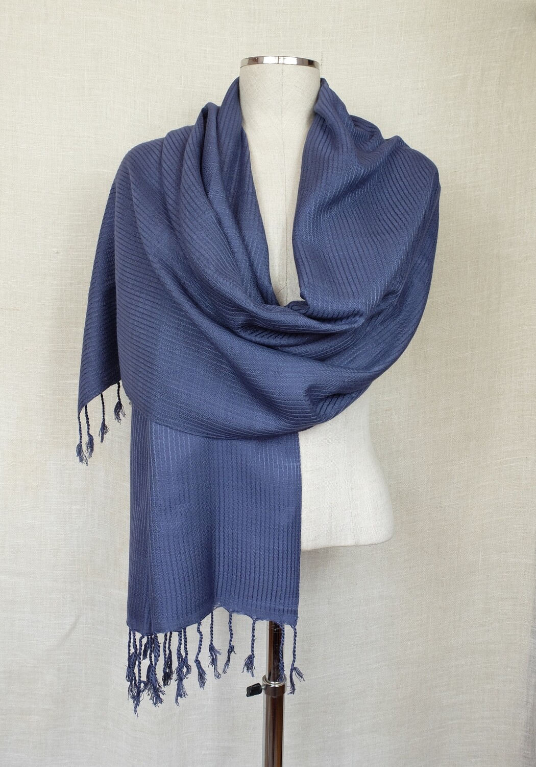 Dafayer Blue Grey Shawl
