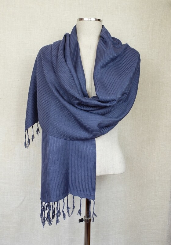 Dafayer Blue Grey Shawl