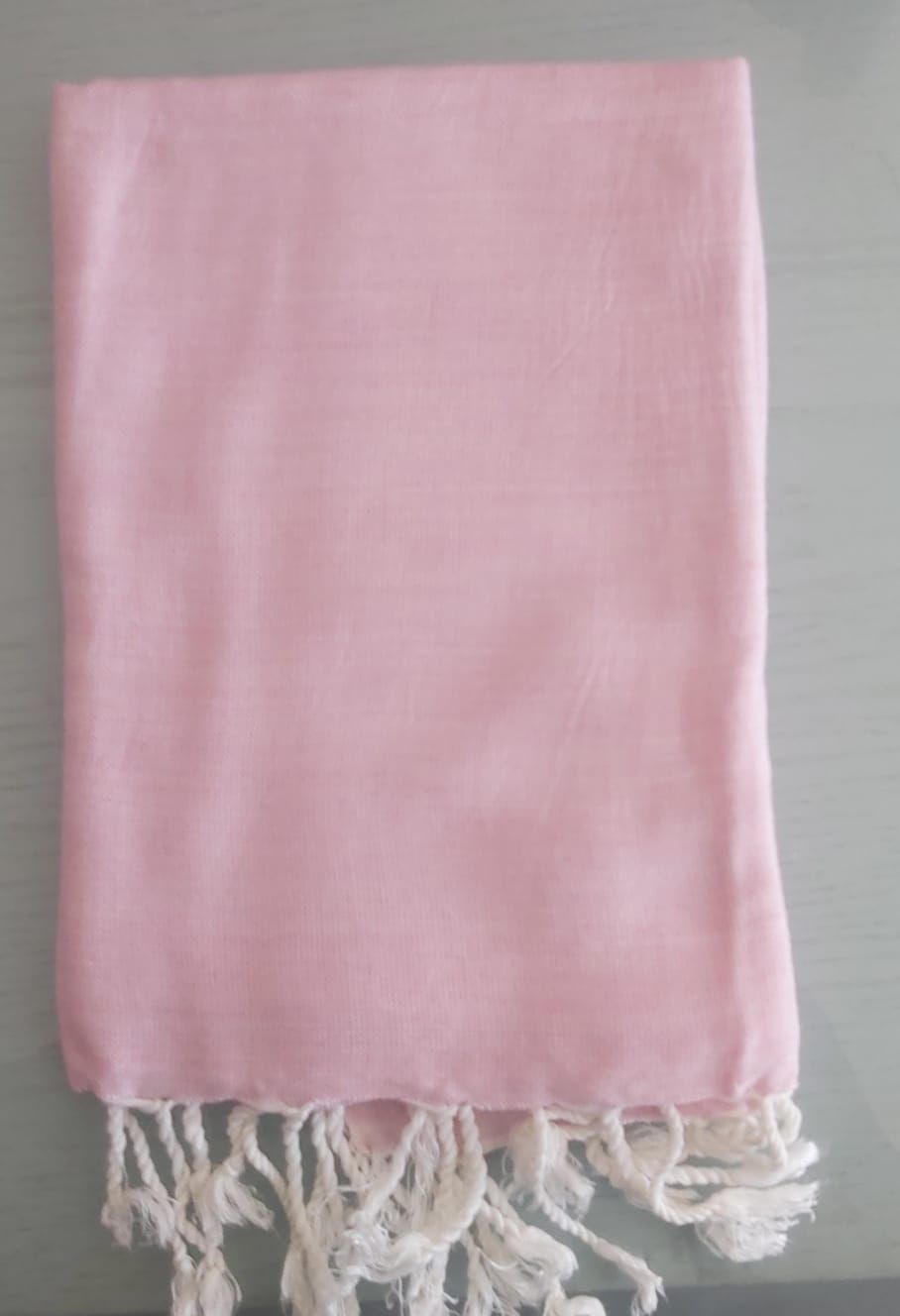 Plain Pink Shawl