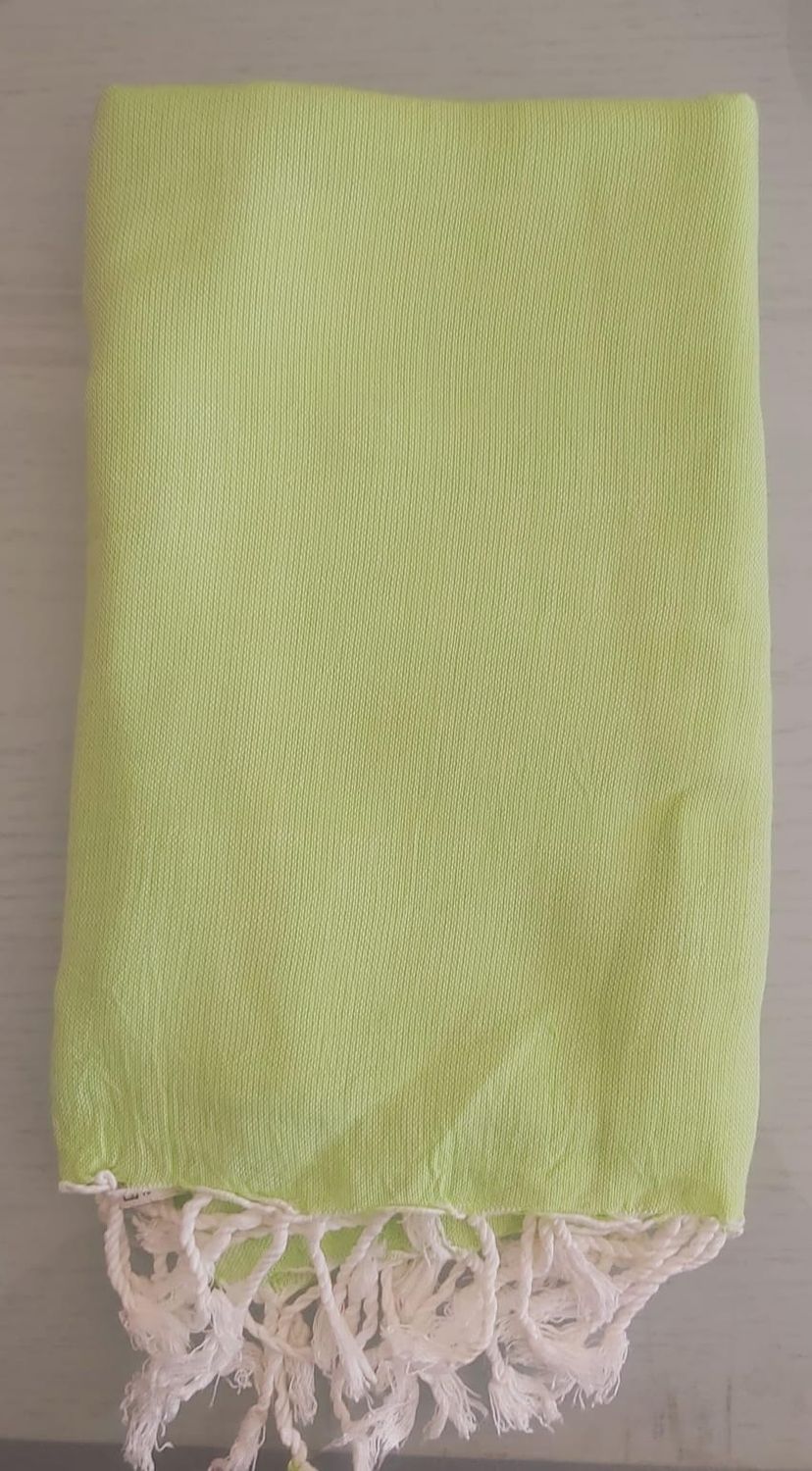 Plain Light Green Shawl