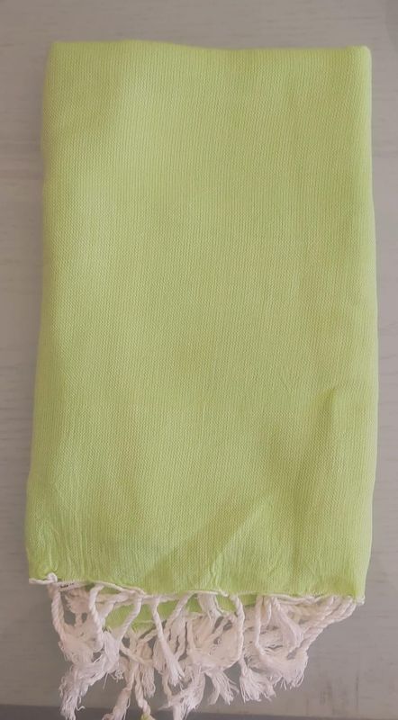 Plain Light Green Shawl