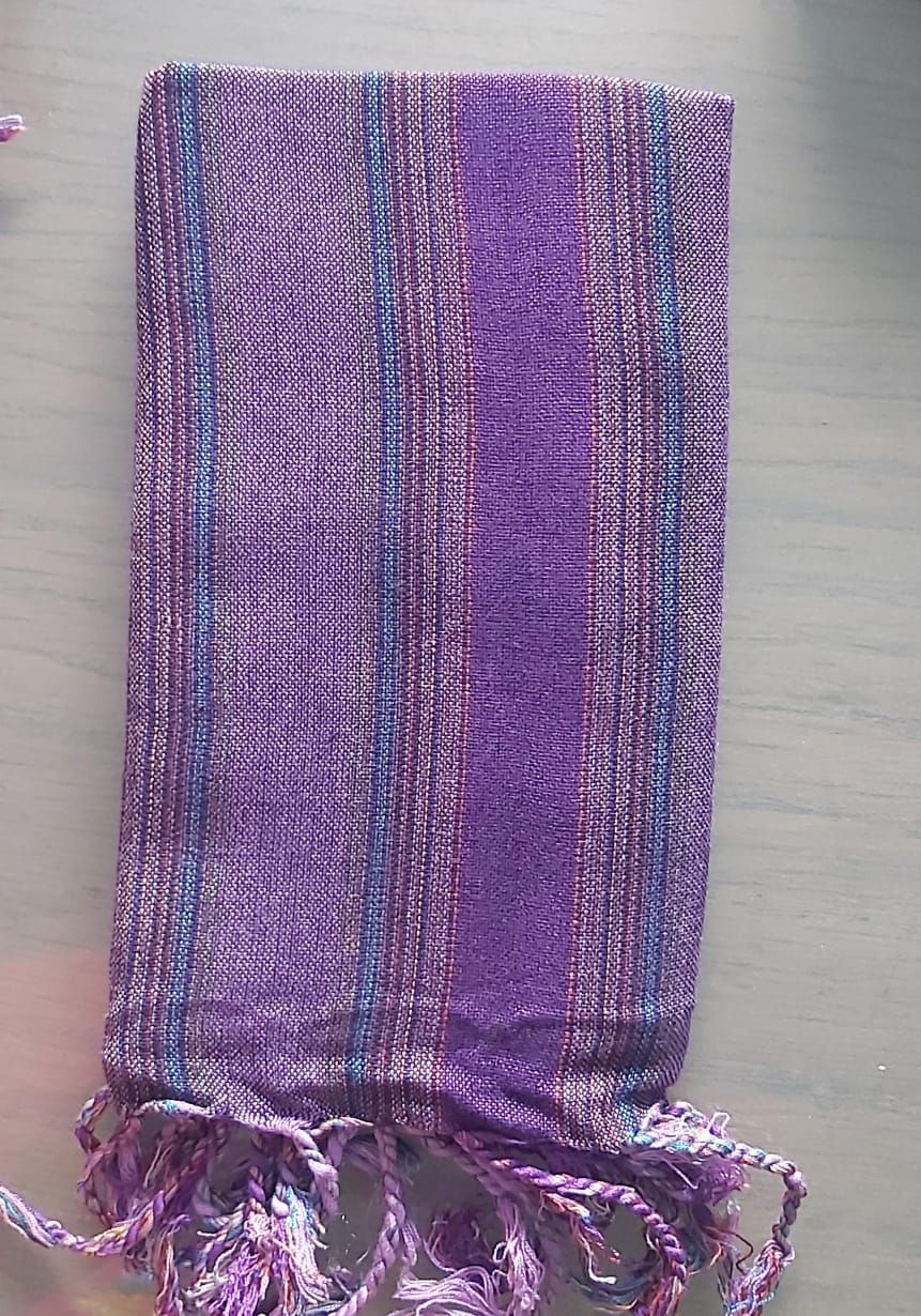 Purple Small Scarf