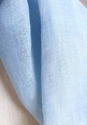 Linen Shawl: Blue Powder