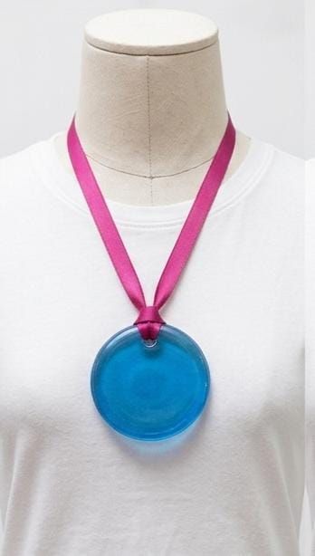 Glass Pendant: Turquoise