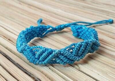 Zigzag Bracelet: Turquoise