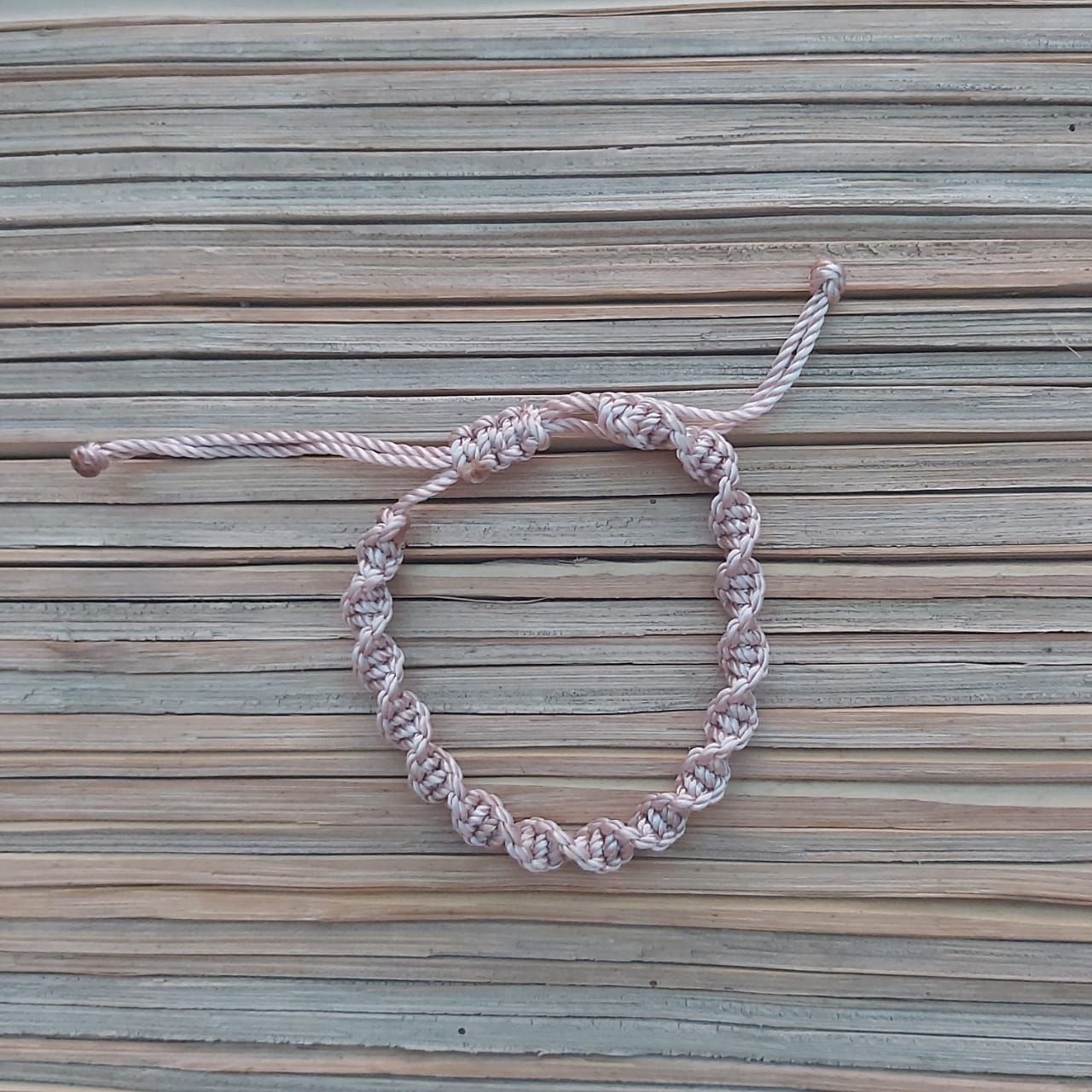 Double Helix Bracelet: Off-White