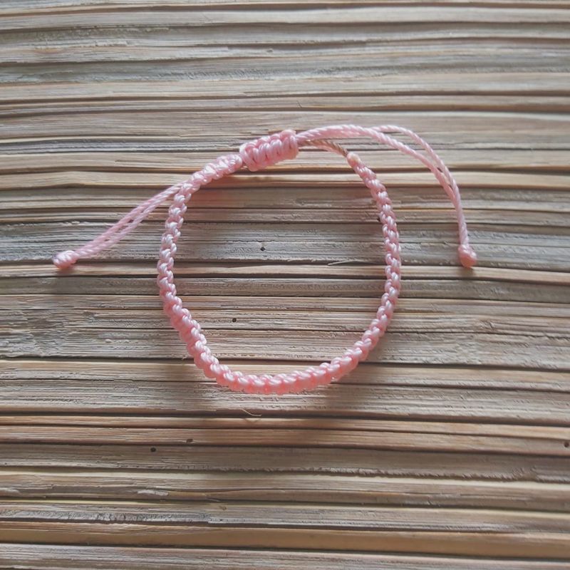Train Track Bracelet: Pink