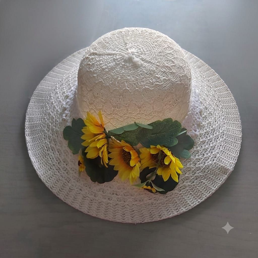 Straw Hat, natural colour