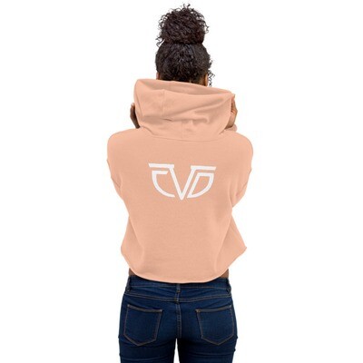 CDV Summer Vibes Large Logo Crop Hoodie CDV Summer Vibes Large Logo Crop Hoodie