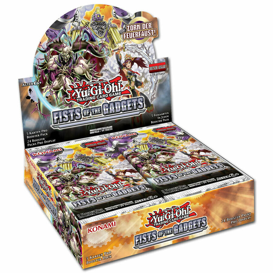 Yu-Gi-Oh! - Fists of the Gadgets - Booster Display - EN