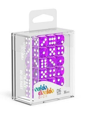 Oakie Doakie - Dice W6 Würfel 12mm Translucent - Violett