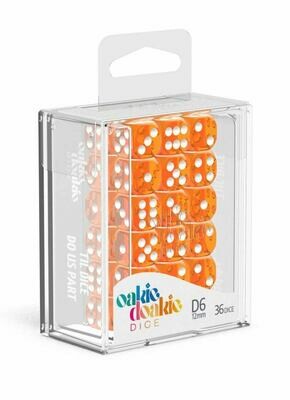 Oakie Doakie - Dice W6 Würfel 12mm Translucent - Orange