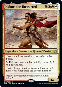 Haktos the Unscarred - EN FOIL