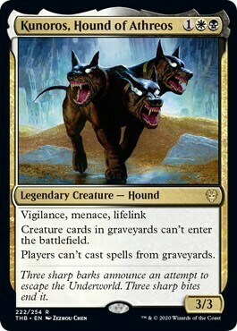 Kunoros, Hound of Athreos - EN FOIL