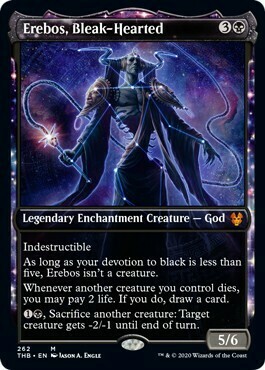 Erebos, Bleak-Hearted - EN (Alternate Art) FOIL