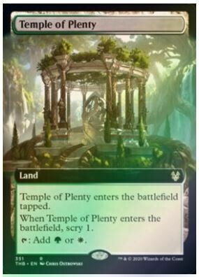 Temple of Plenty - EN FOIL (Extended Art)