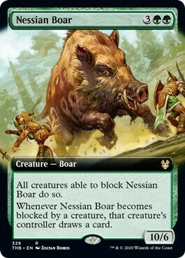Nessian Boar - EN (Extended Art)