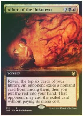 Allure of the Unknown - EN FOIL (Extended Art)