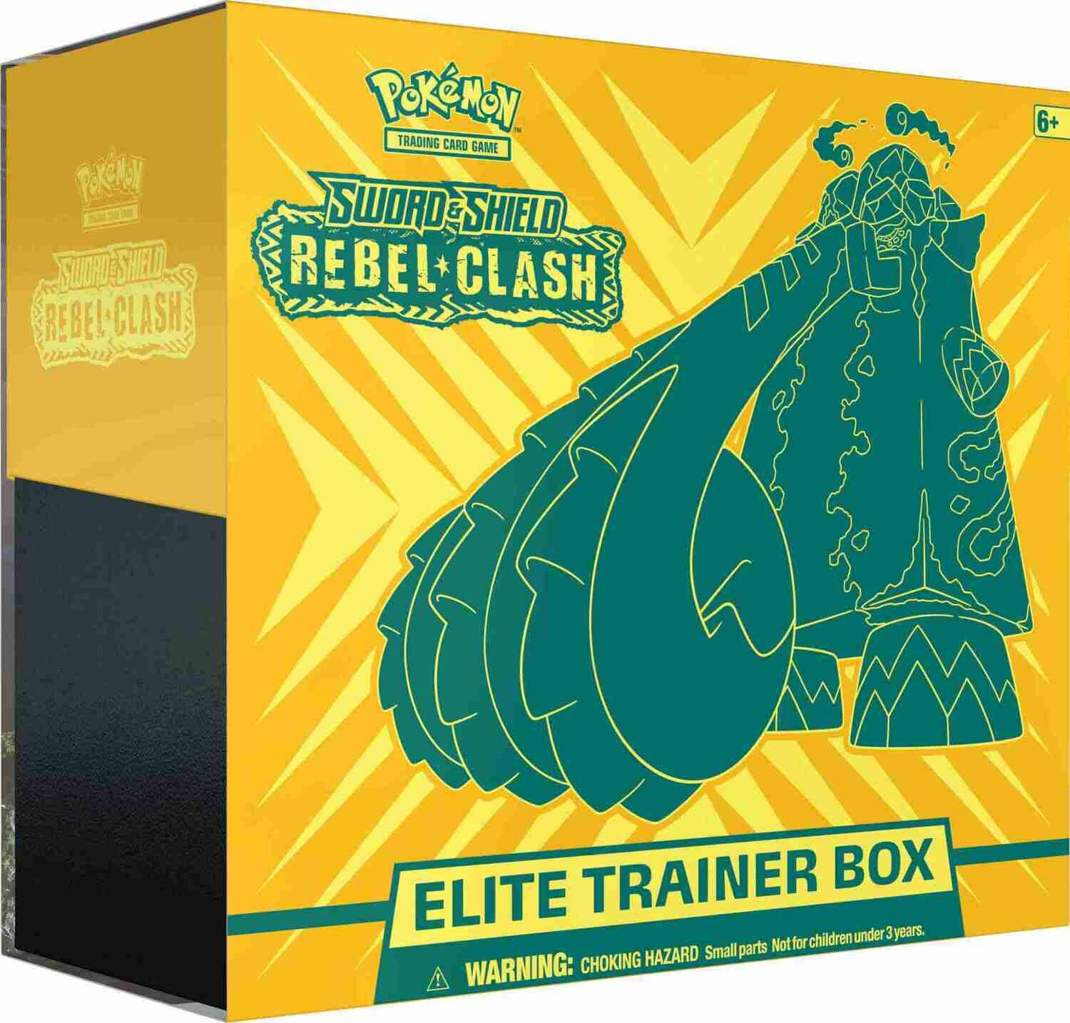 Pokemon - Schwert und Schild: Clash der Rebellen - Top Trainer Box - DE