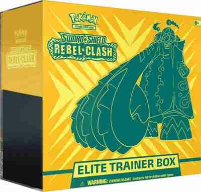 Pokémon - Sword and Shield: Rebel Clash - Top Trainer Box
