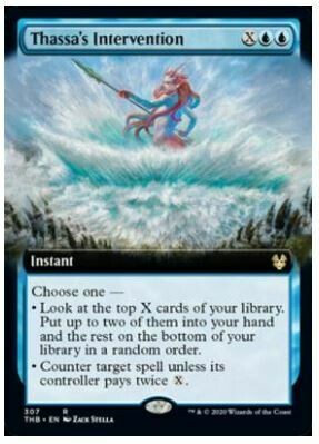 Thassa&#39;s Intervention (Extended Art) - EN