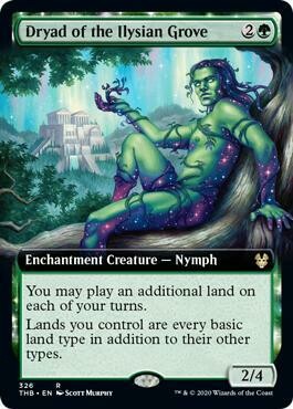 Dryad of the Ilysian Grove (Extended Art) - EN