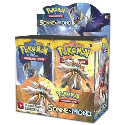 Pokémon - Sonne und Mond - Booster Display - EN